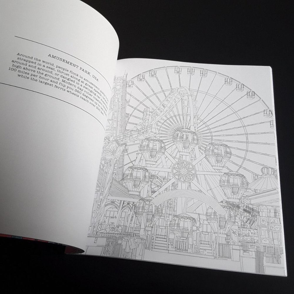 Adult Coloring Book Set - Picture 10 of 11
